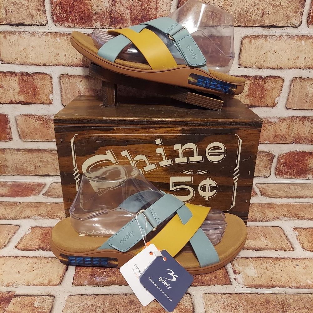 🆕️brand New Gdefy Versoshock Orthotic Slides